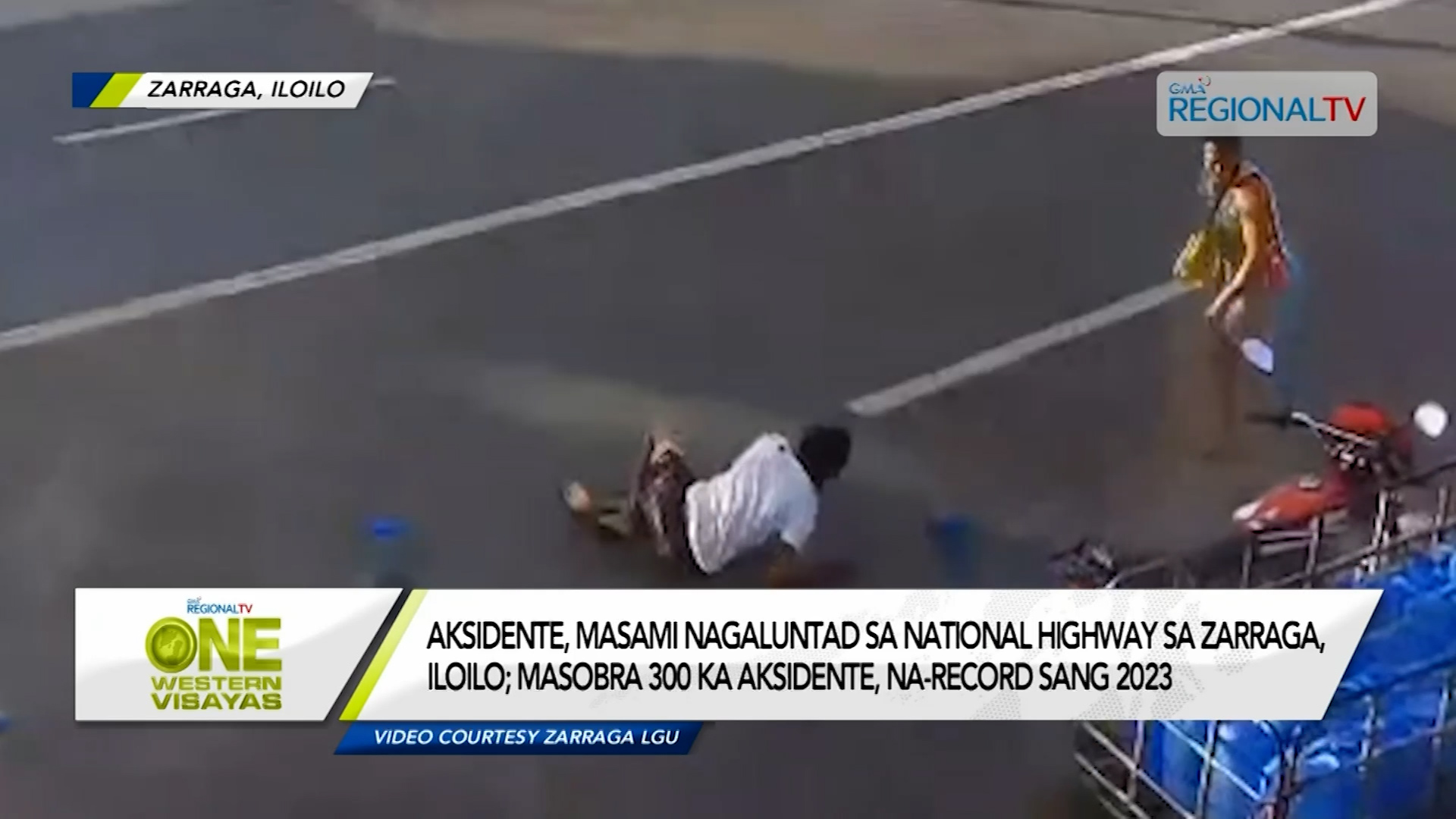 Aksidente, masami nagaluntad sa national highway sa Zarraga, Iloilo