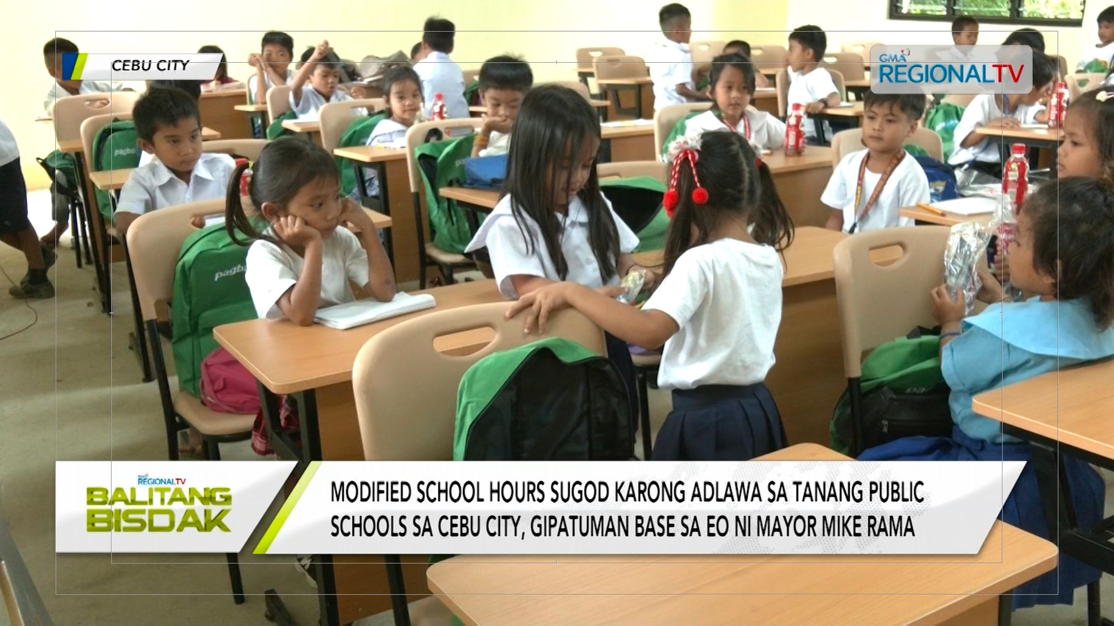 Modified School Hours sa public schools sa Cebu City, gipatuman sugod karong adlawa