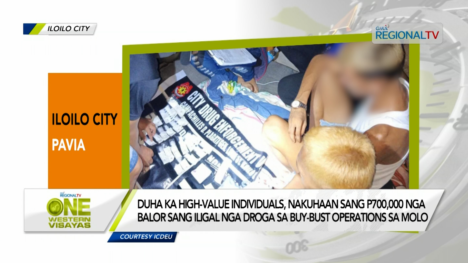 Duha ka High-Value Individuals, Nadakpan sa Buy-Bust Operations sa Molo