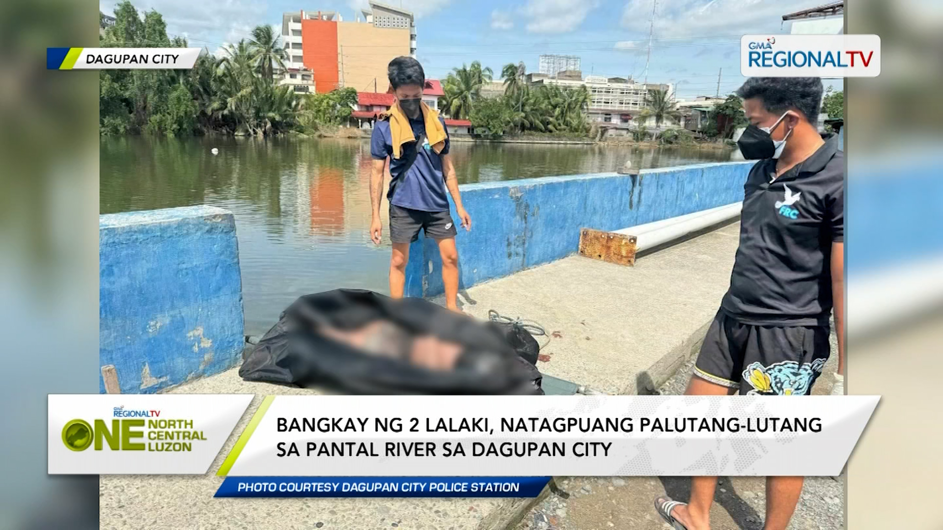 Bangkay ng 2 lalaki, natagpuang palutang-lutang sa Pantal River