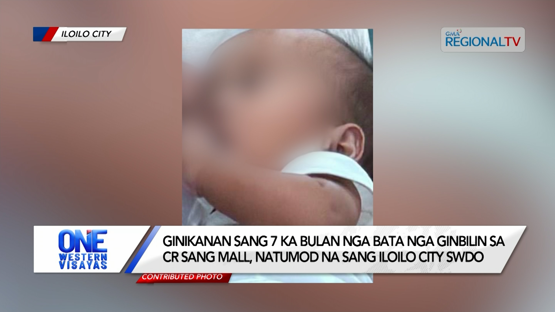 Ginikanan sang 7 ka bulan nga bata nga ginbilin sa CR sang mall, natumod na