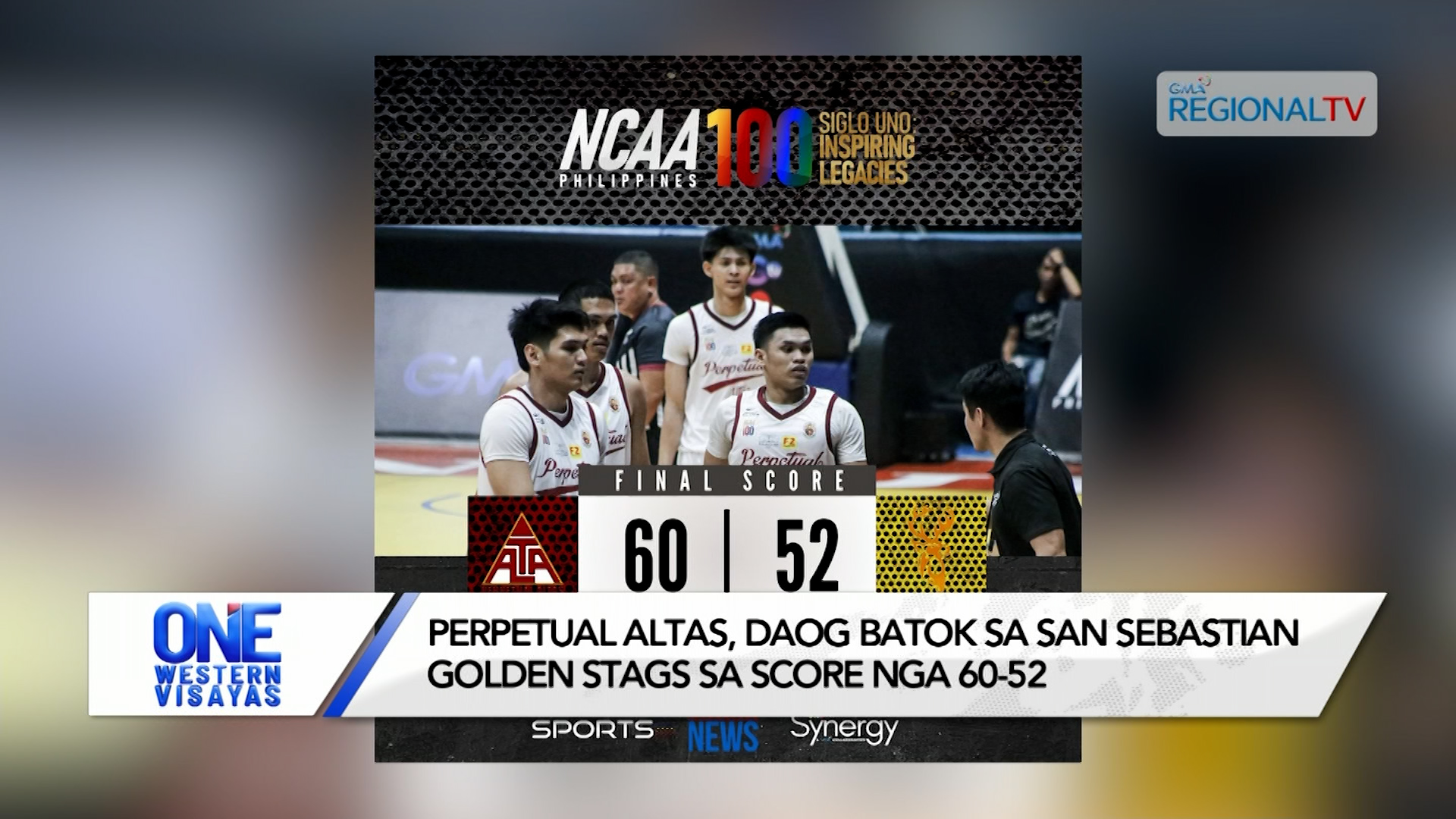 Perpetual Altas, daog batok sa San Sebastian Golden Stags 60-52