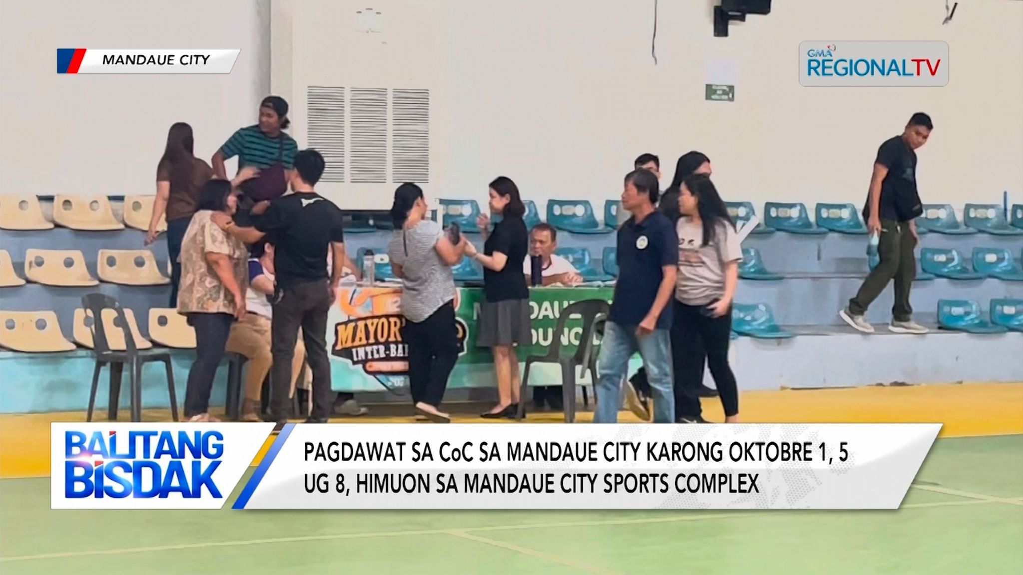 Unang adlaw sa filing sa CoC sa Mandaue City, nagmingaw