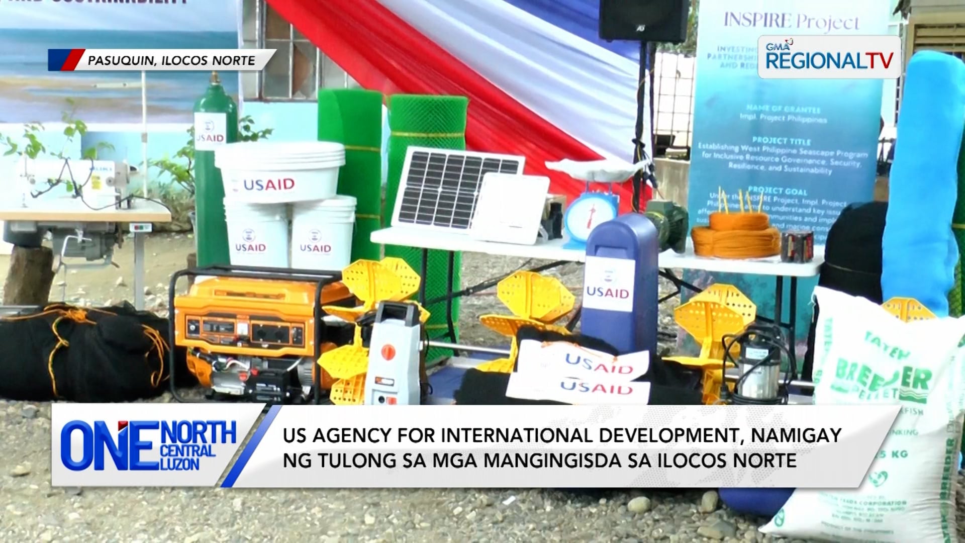 US Agency for International Development, namigay ng tulong sa Ilocos Norte