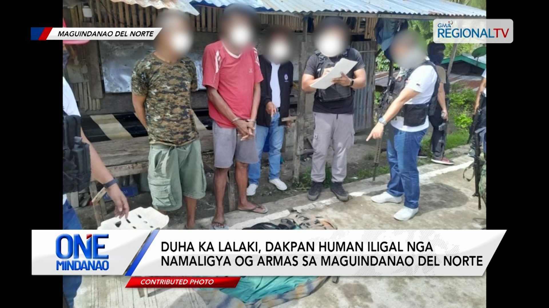 Duha ka lalaki, dakpan human iligal nga namaligya og armas