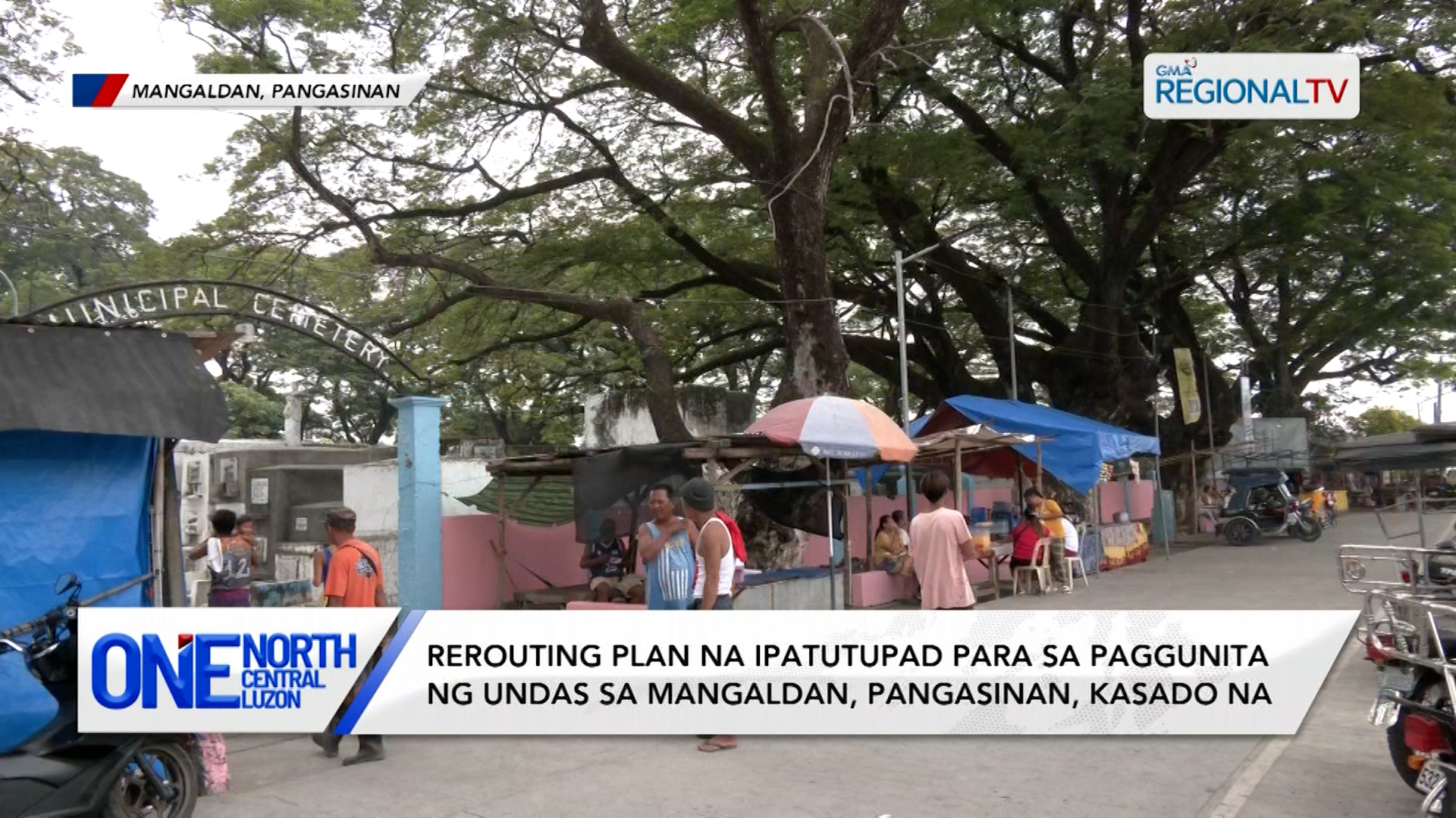 Rerouting plan para sa paggunita ng Undas sa Mangaldan, kasado na