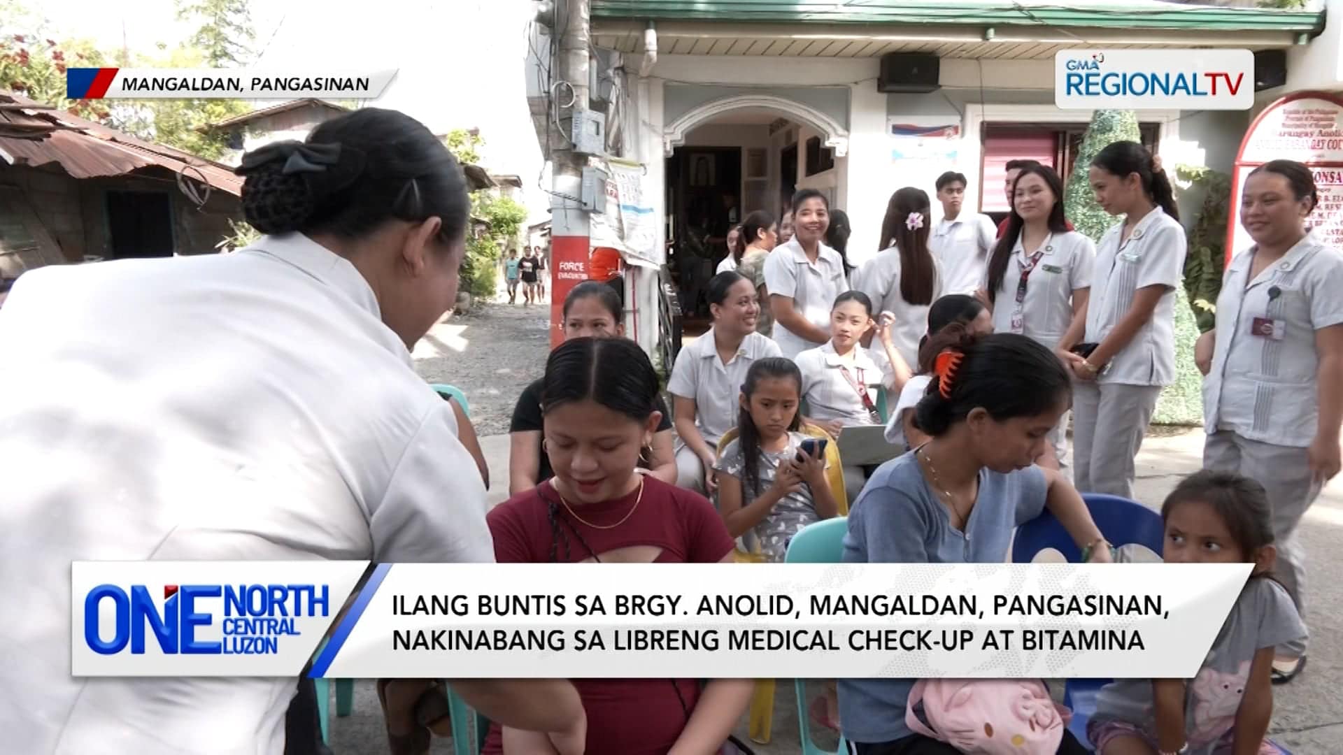 Ilang buntis sa Brgy. Anolid, nakinabang sa libreng medical check-up