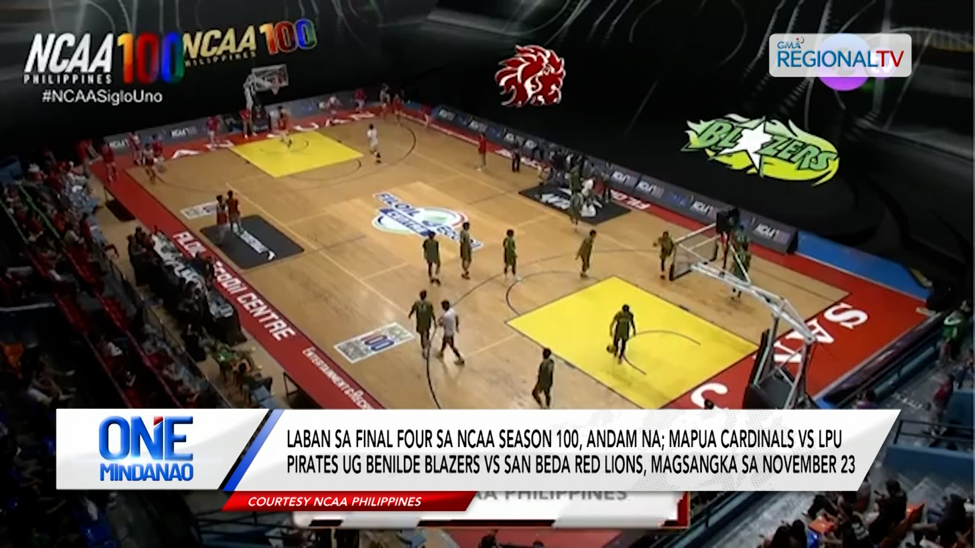 Laban sa final four sa NCAA Season 100, andam na