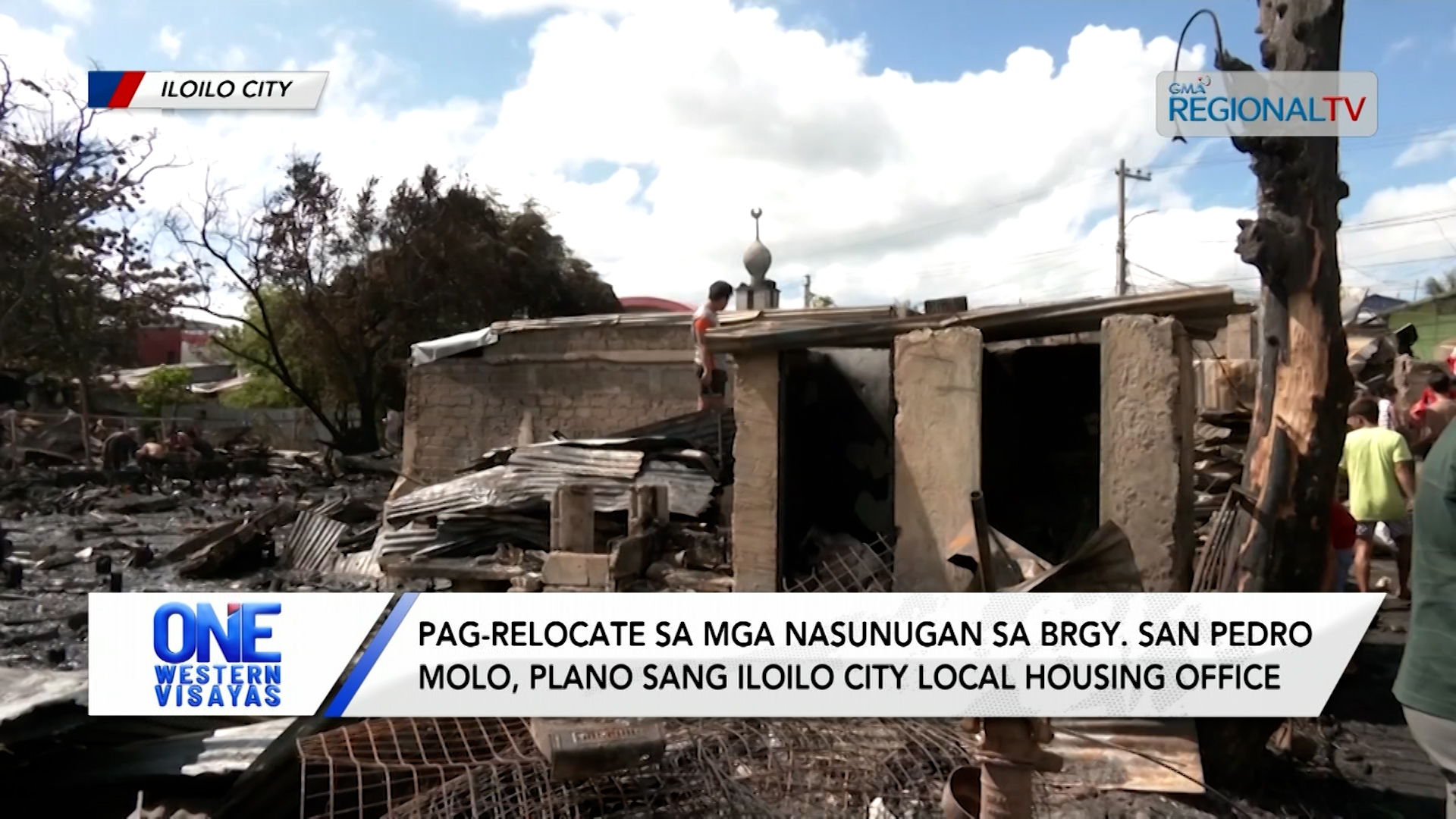 Pag-relocate sa mga nasunugan sa Brgy. San Pedro Molo, ginaplano