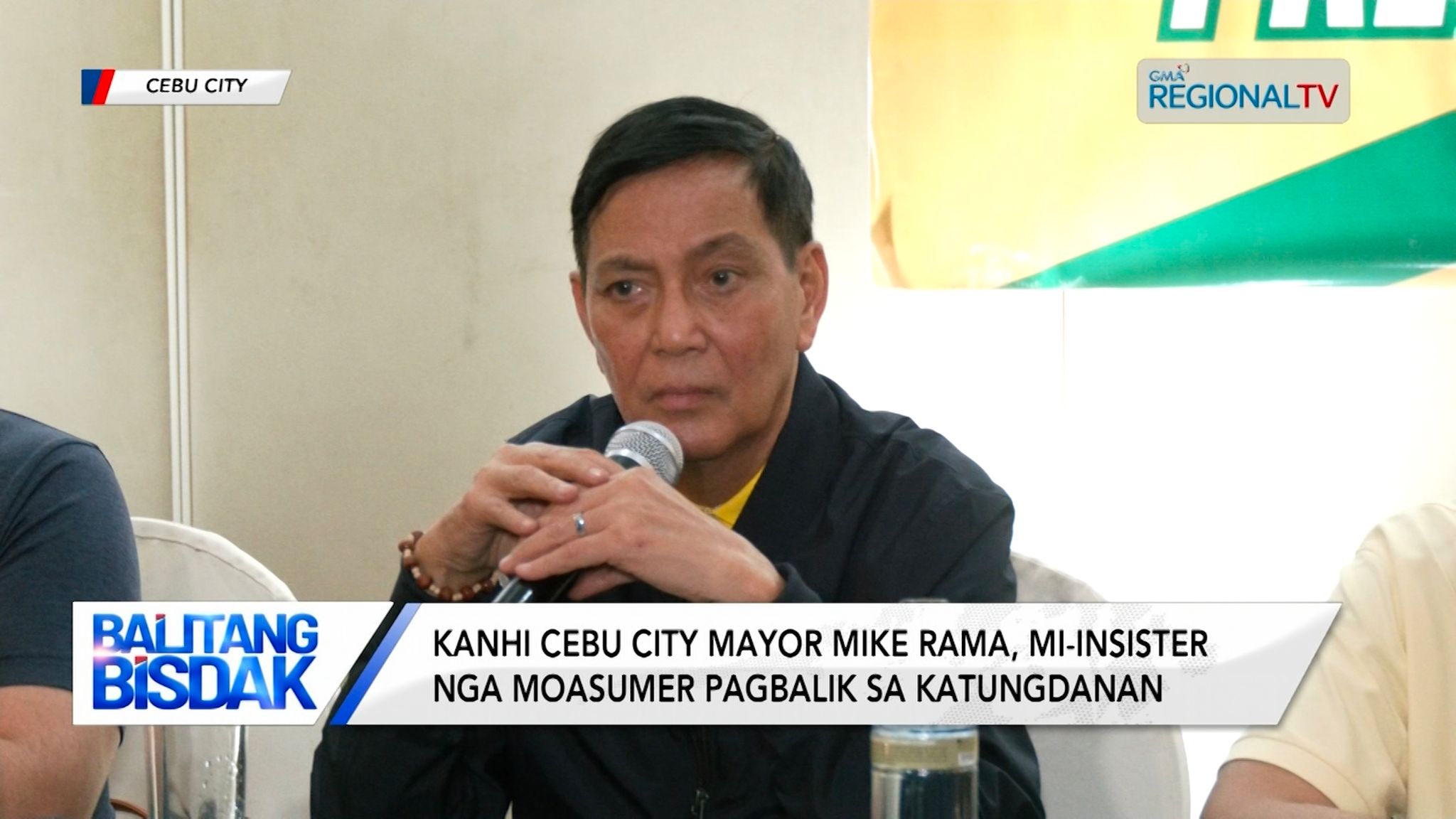 Kanhi Cebu City Mayor Mike Rama, mi-insister nga moasumer pagbalik sa katungdanan