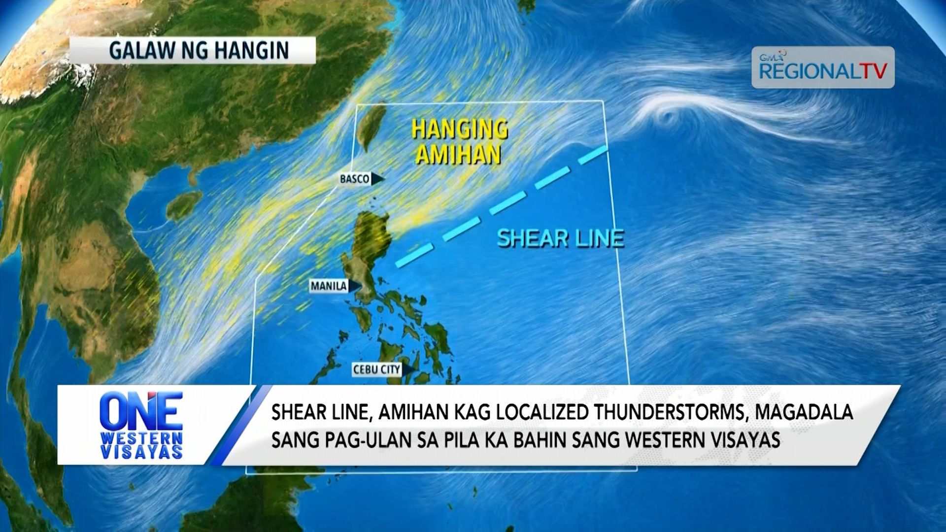 Shear line kag localized thunderstorms, magadala sang ulan sa Western Visayas