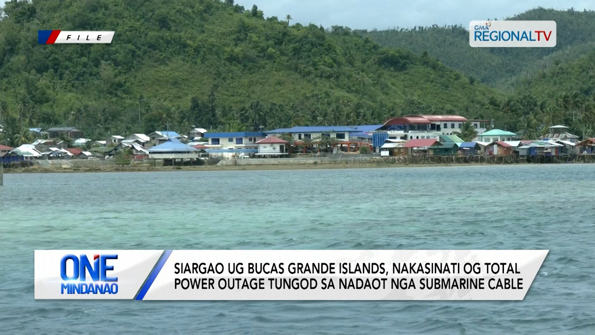 Siargao ug Bucas Grande Islands, nakasinati og total power outage