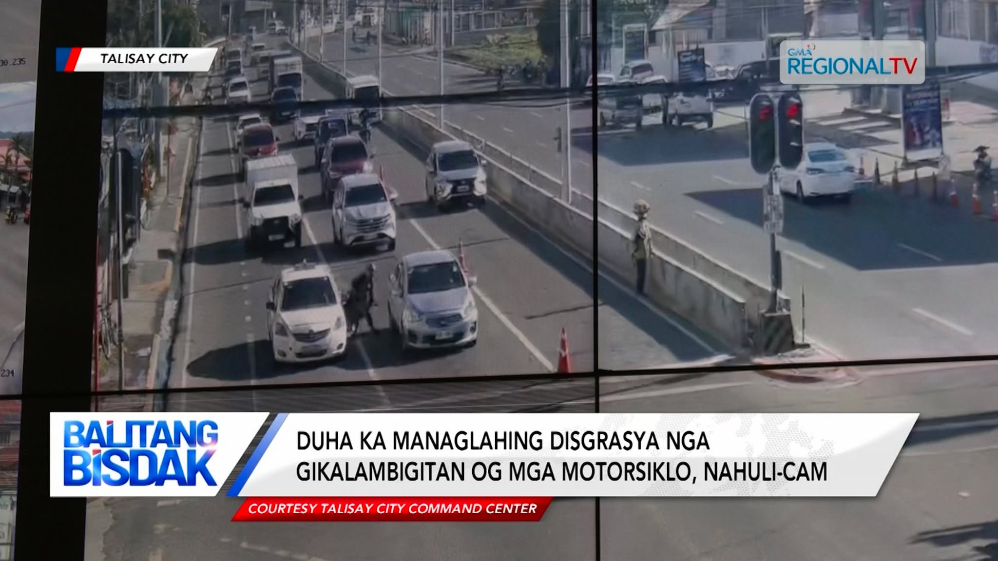 2 ka managlahing disgrasya nga gikalambigitan og mga motorsiklo, nahuli-cam