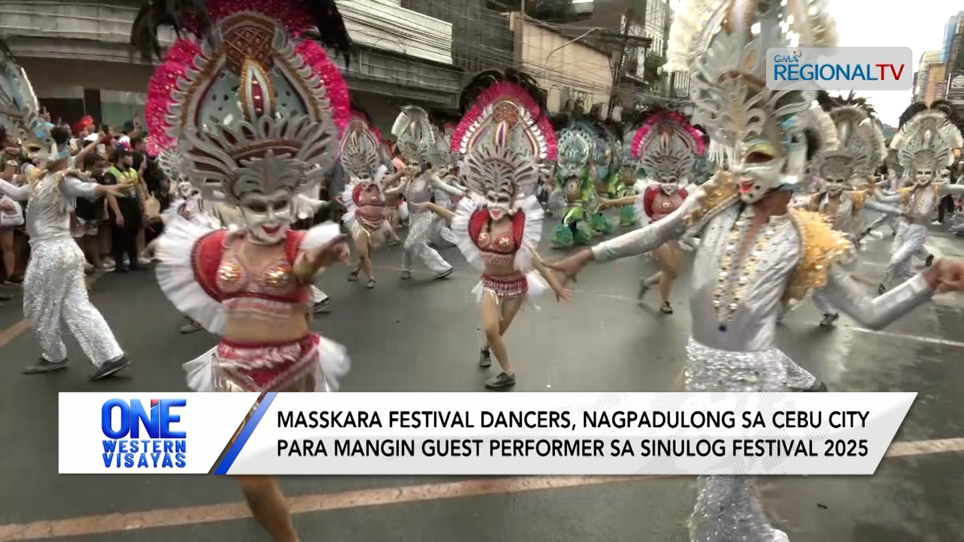 Masskara Festival dancers, mangin guest performer sa Sinulog Festival 2025