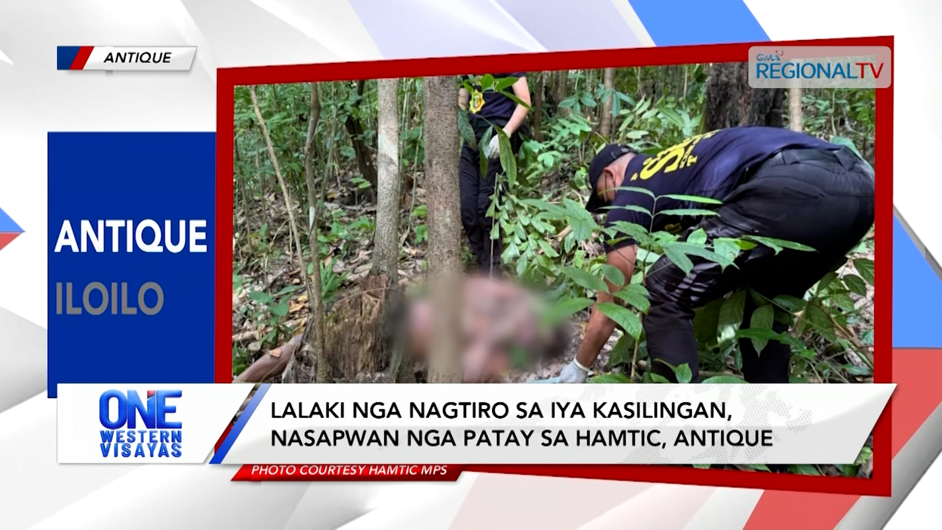 Lalaki nga nagtiro sa iya kasilingan, nasapwan nga patay sa Hamtic, Antique