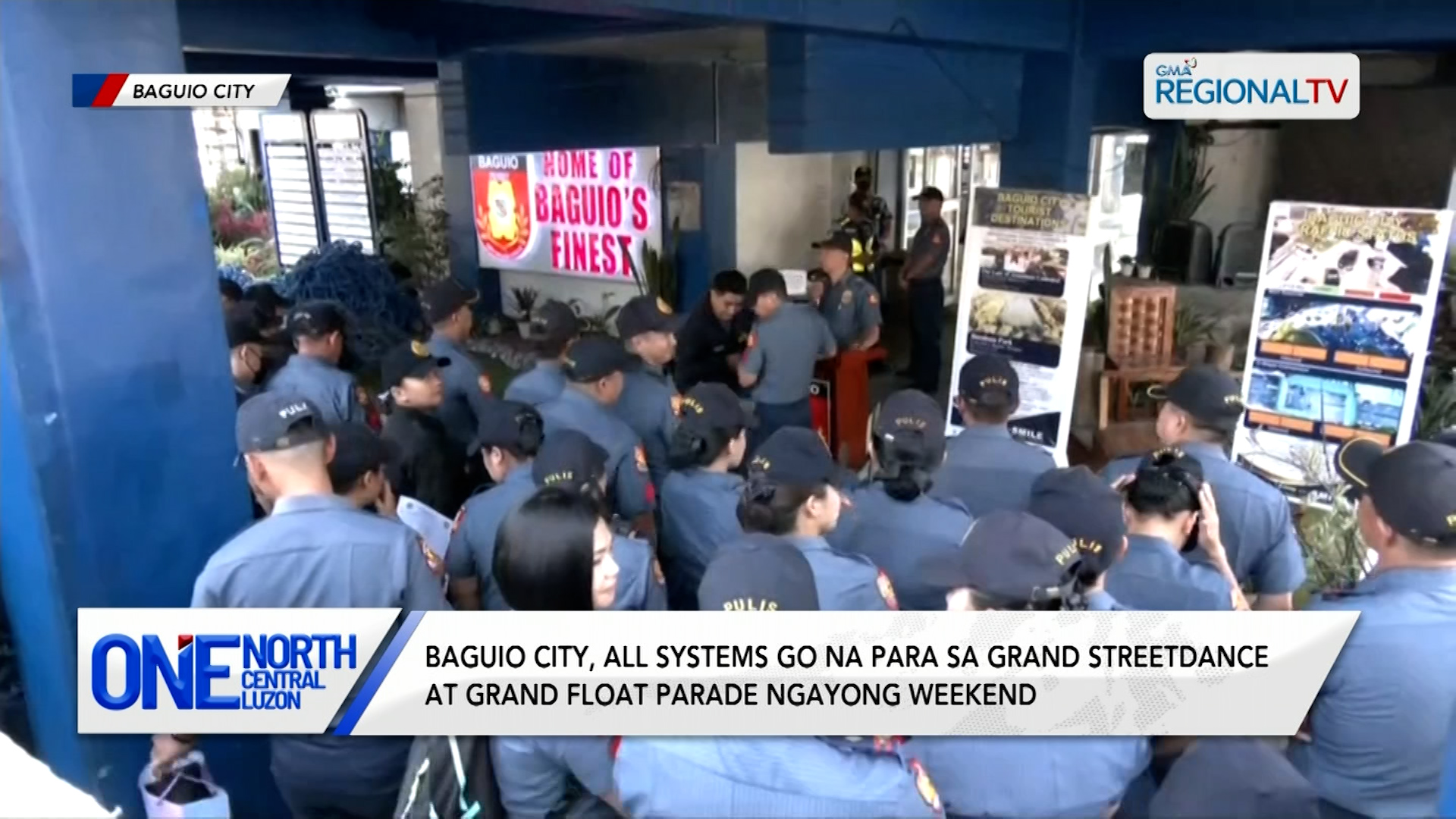 Baguio City, all systems go na para sa Grand Float Parade