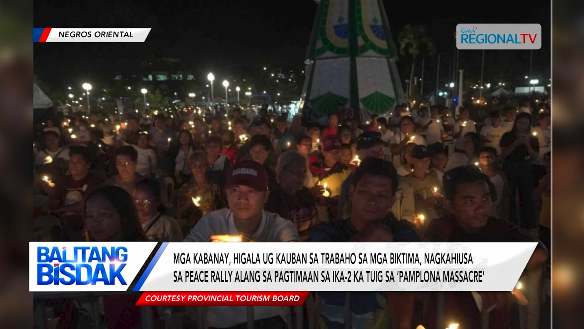 Peace rally alang sa ika-2 ka tuig sa ‘Pamplona Massacre,’ gipahigayon