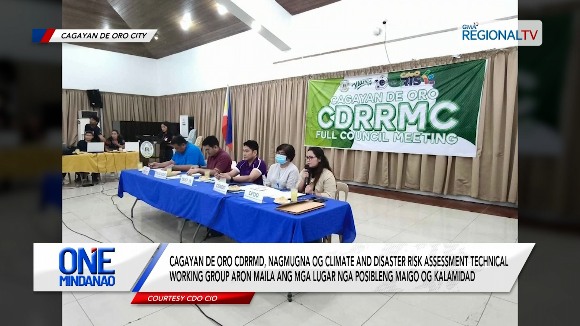Cagayan de Oro CDRRMD, nagmugna og Technical Working Group