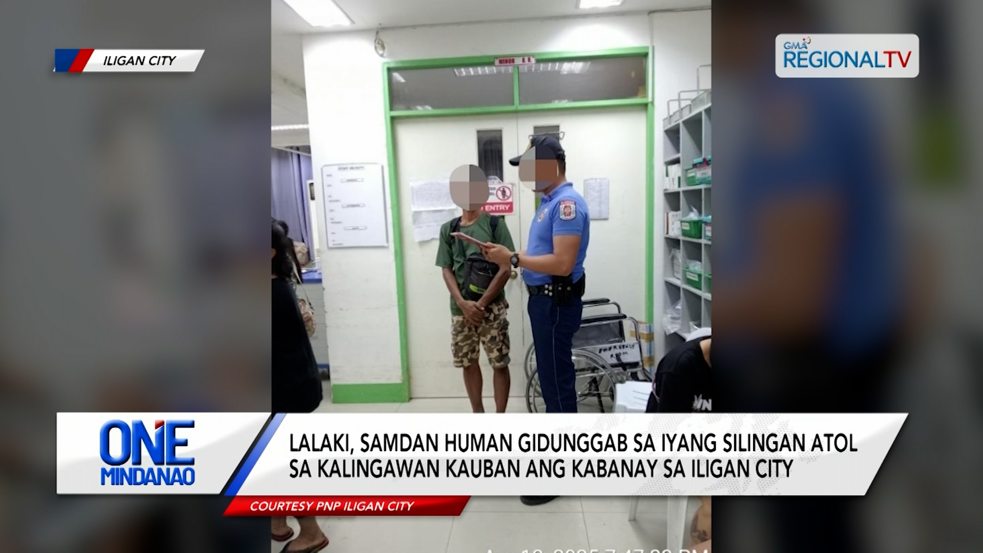 Lalaki, samdan human gidunggab sa iyang silingan sa Iligan City