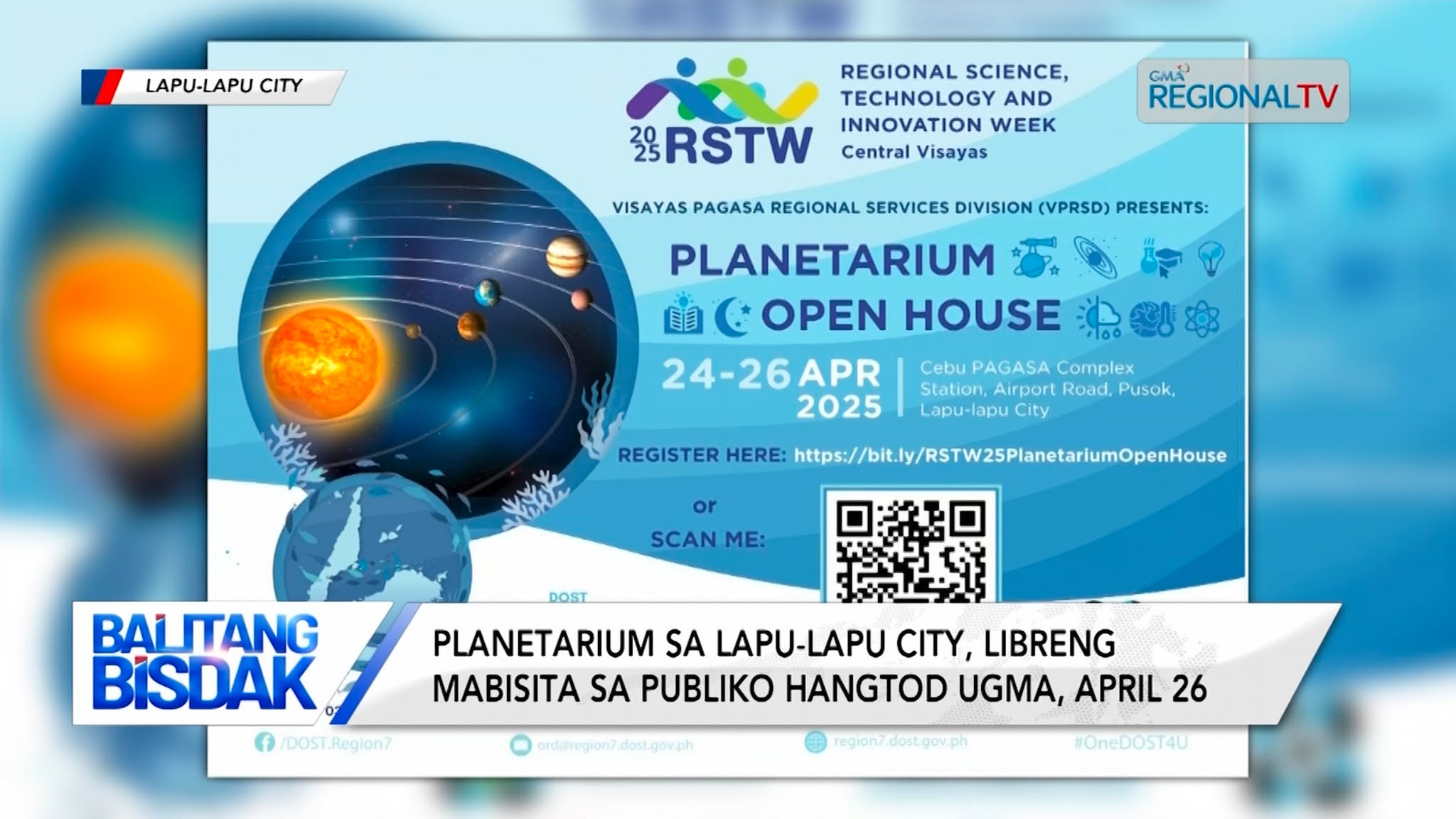 Planetarium sa Lapu-Lapu City, libreng mabisita sa publiko hangtod ugma, April 26