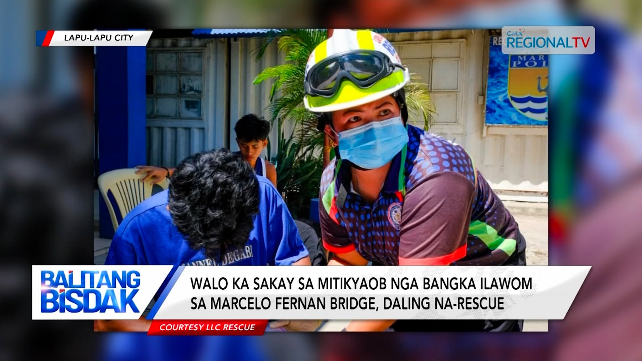 Walo ka Sakay sa Mitikyaob nga Motorbanca, Daling Naluwas