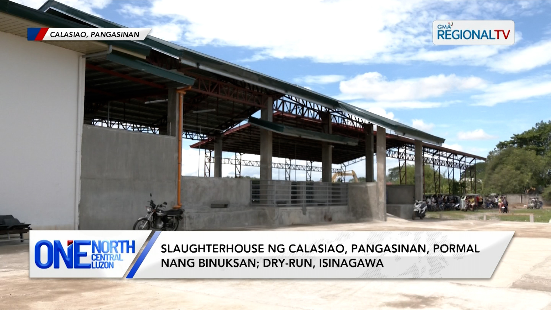Slaughterhouse ng Calasiao, Pangasinan, pormal nang binuksan