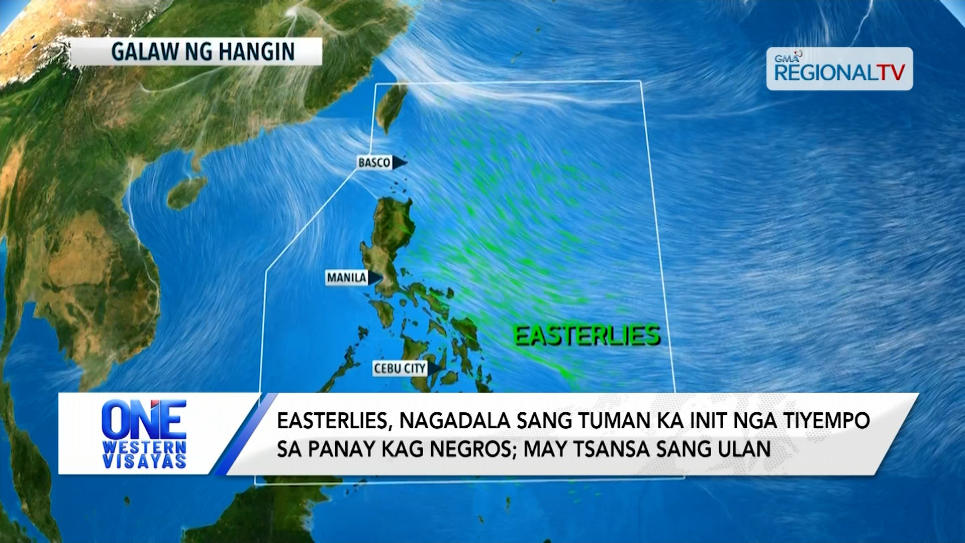 Easterlies, nagadala sang tuman ka init nga tiyempo sa Panay kag Negros