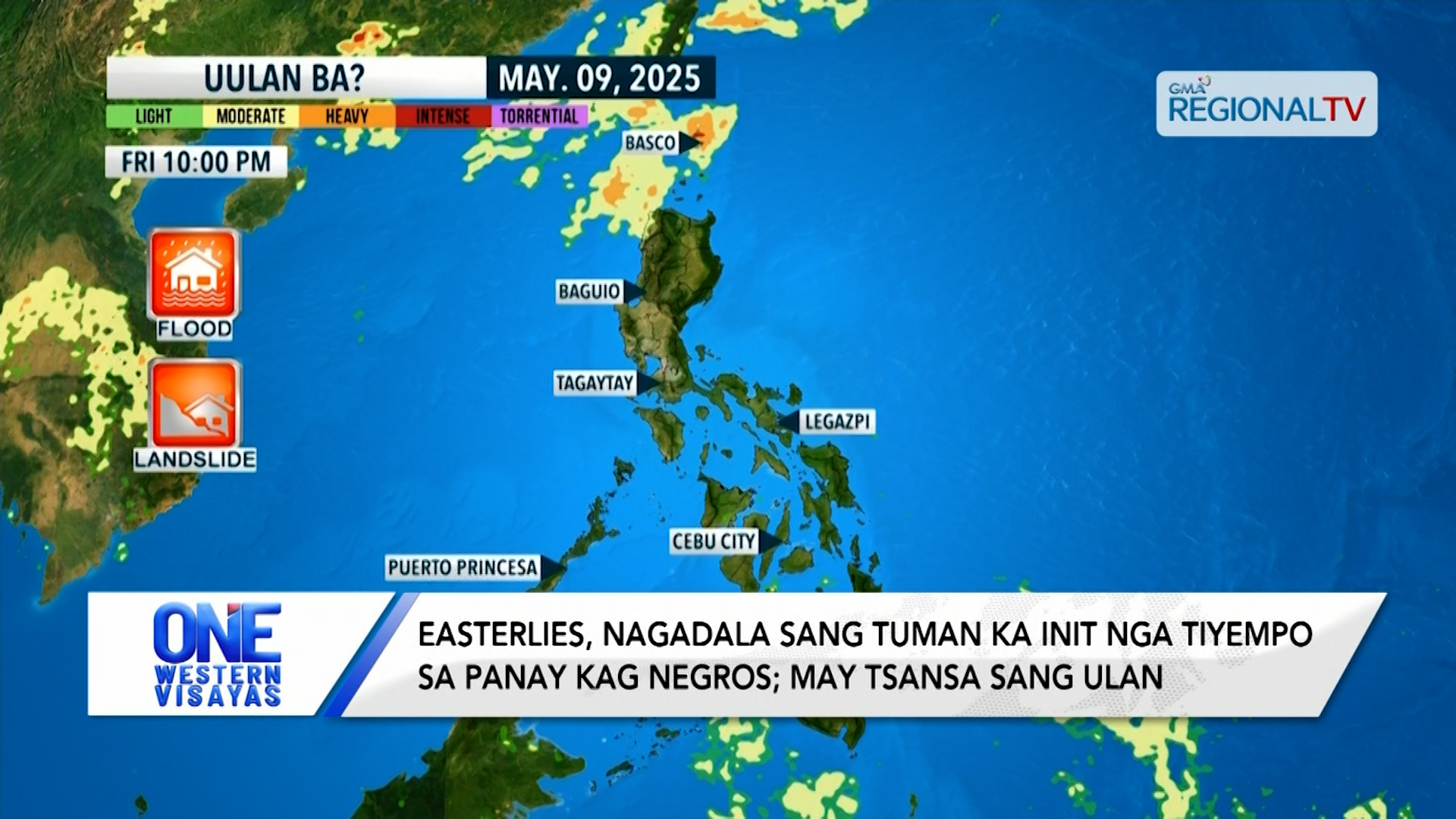 May tsansa sang ulan sa Panay kag Negros tuga sang localized thunderstorms