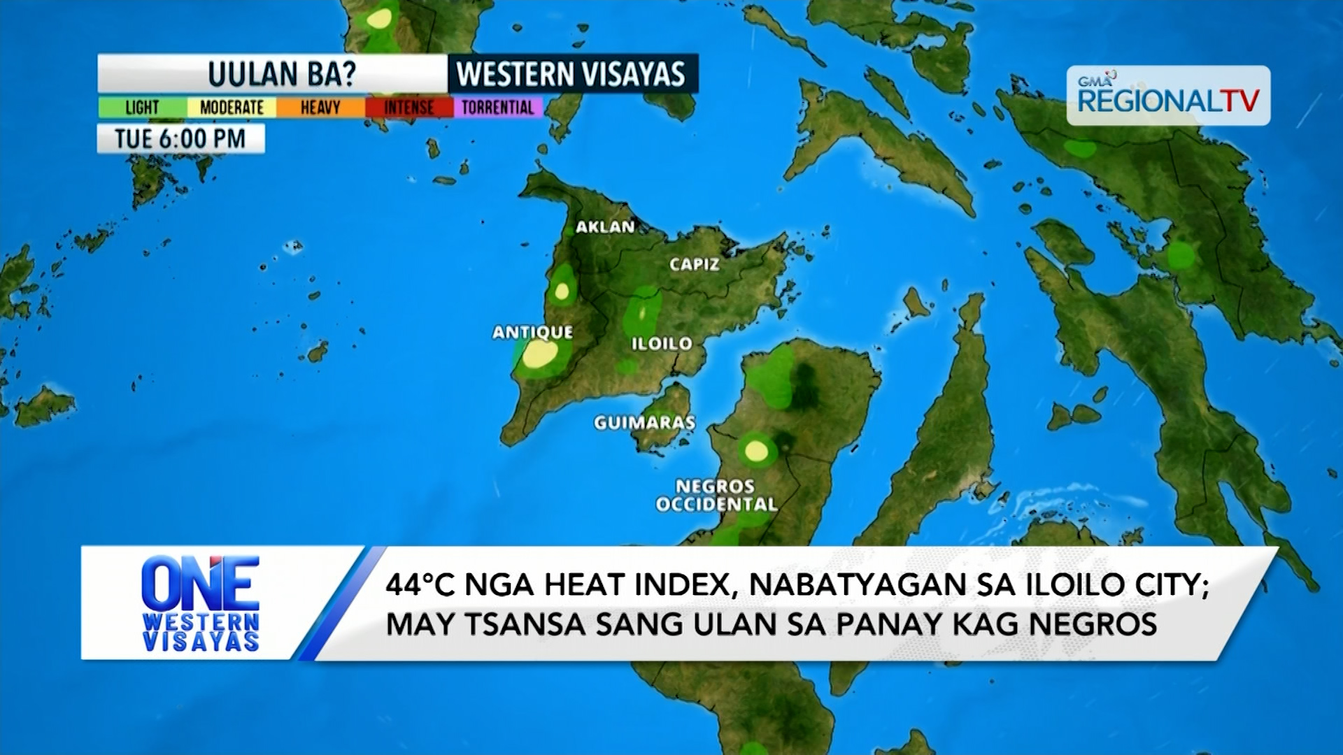 Mataas nga heat index, nabatyagan sa Iloilo City; may tsansa sang ulan