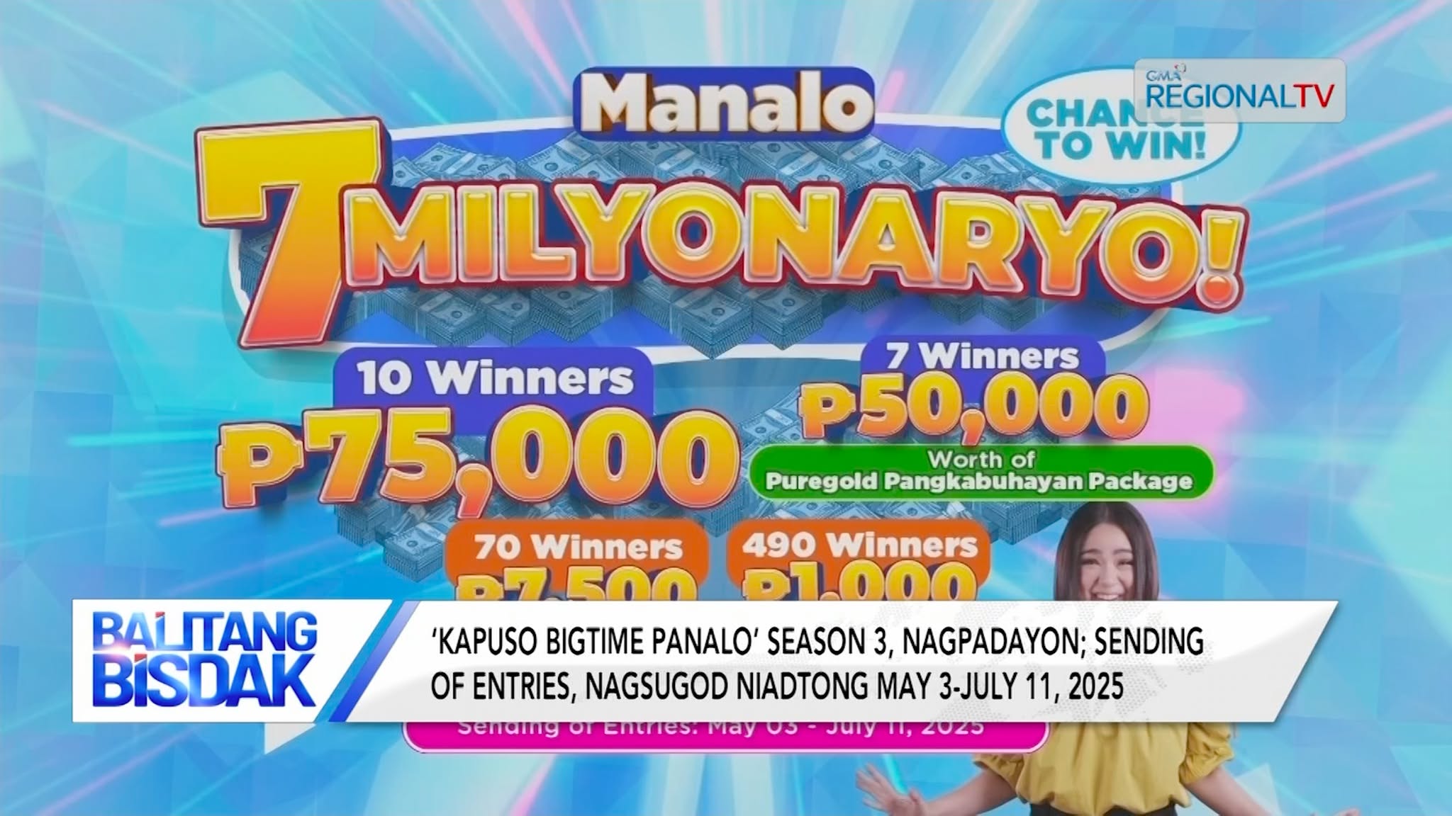 Kapuso Bigtime Panalo, nagpadayon pa | May 21, 2025