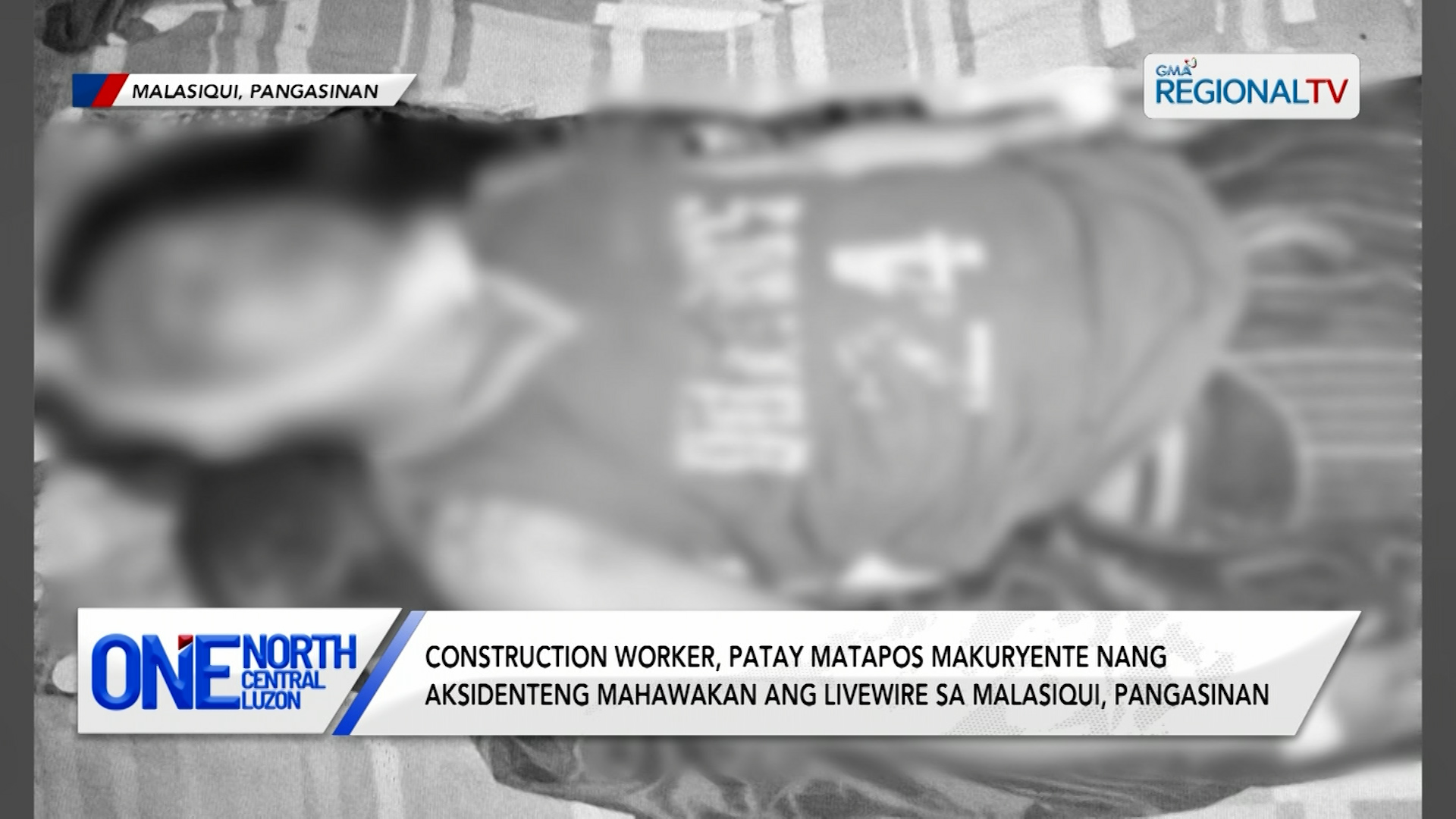 Construction worker, patay matapos makuryente