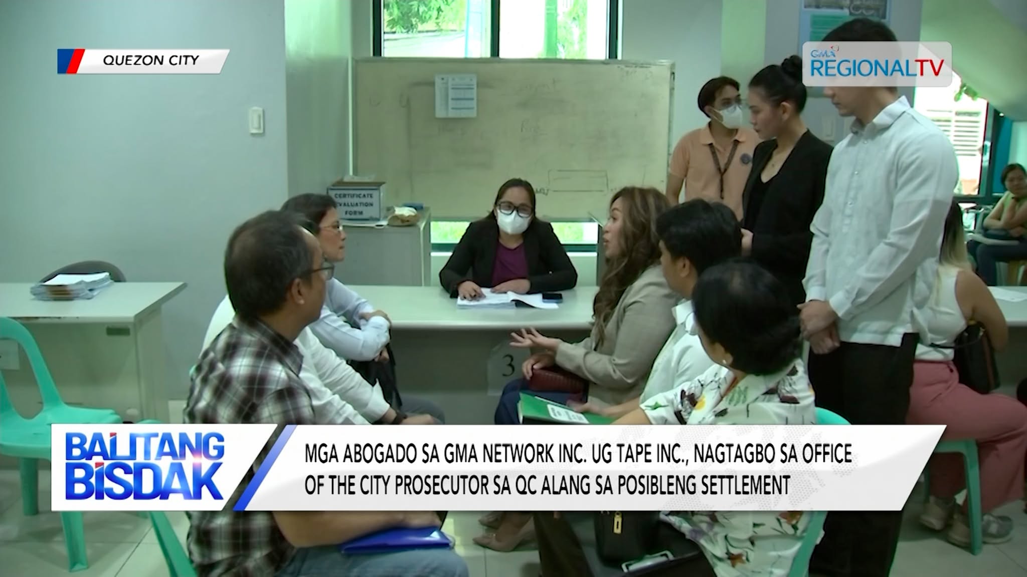 Mga abogado sa GMA Network Inc. ug TAPE Inc., nagtagbo para sa posibleng settlement