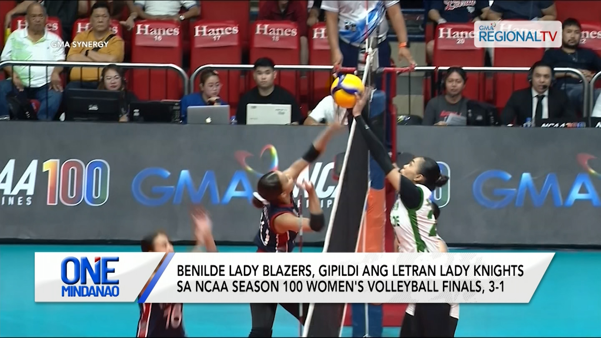 Arellano Chiefs, daog batok Letran Knights sa NCAA Season 100 Men's Volleyball