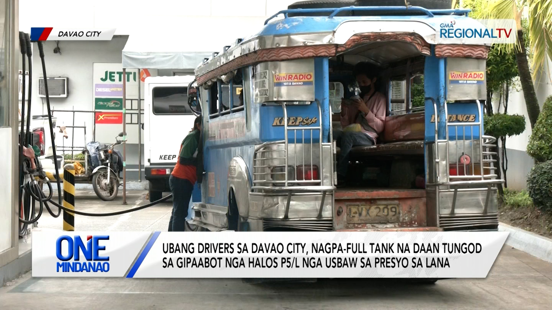 Drivers, nagpa-full tank na daan tungod sa halos P5/L nga usbaw sa presyo sa lana