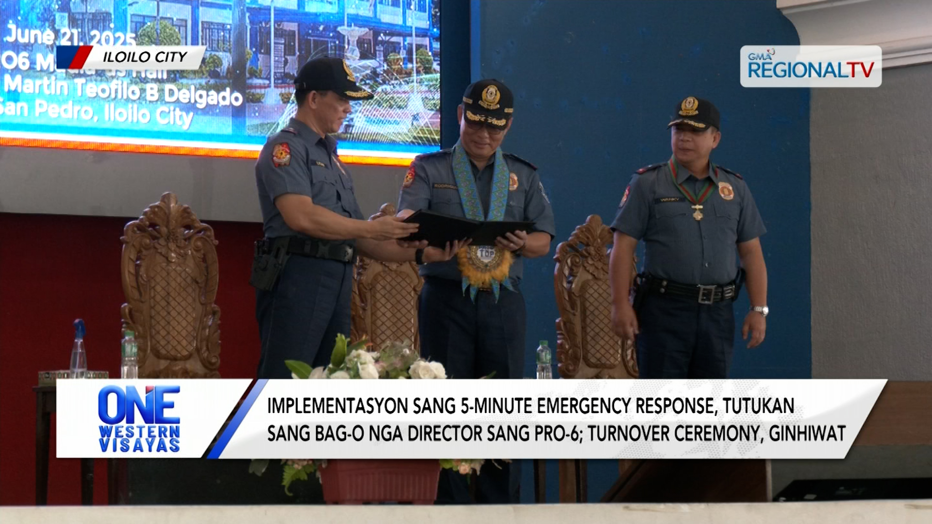5-minute emergency response, tutukan sang bag-o nga director sang PRO-6