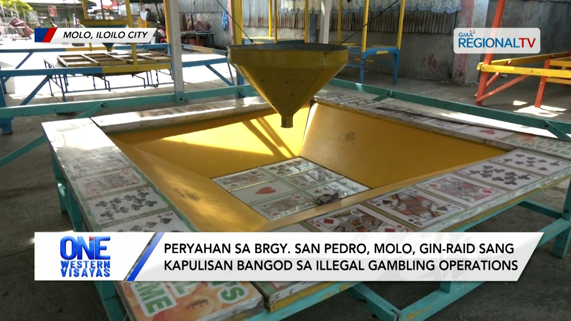Peryahan sa Brgy. San Pedro, Molo, gin-raid sang kapulisan