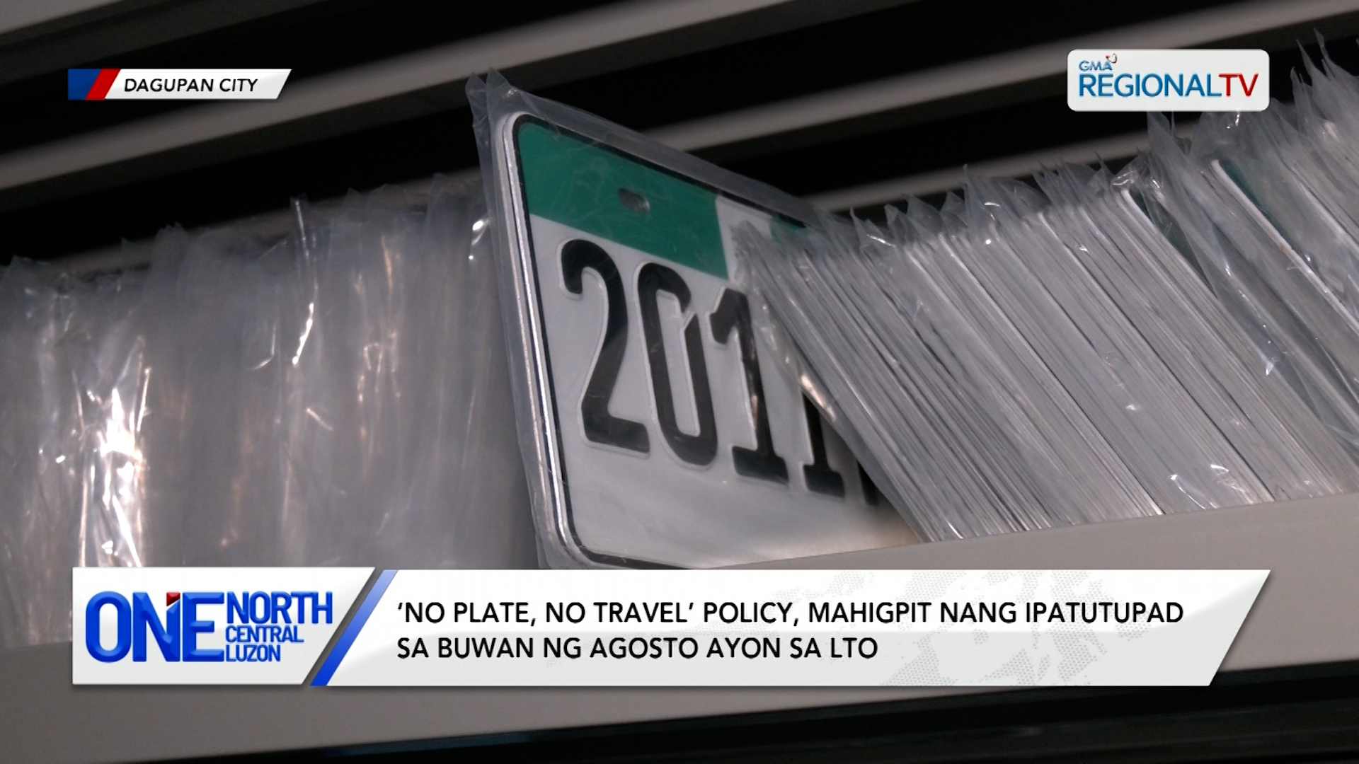 ‘No plate, no travel’ policy, mahigpit nang ipatutupad sa buwan ng Agosto