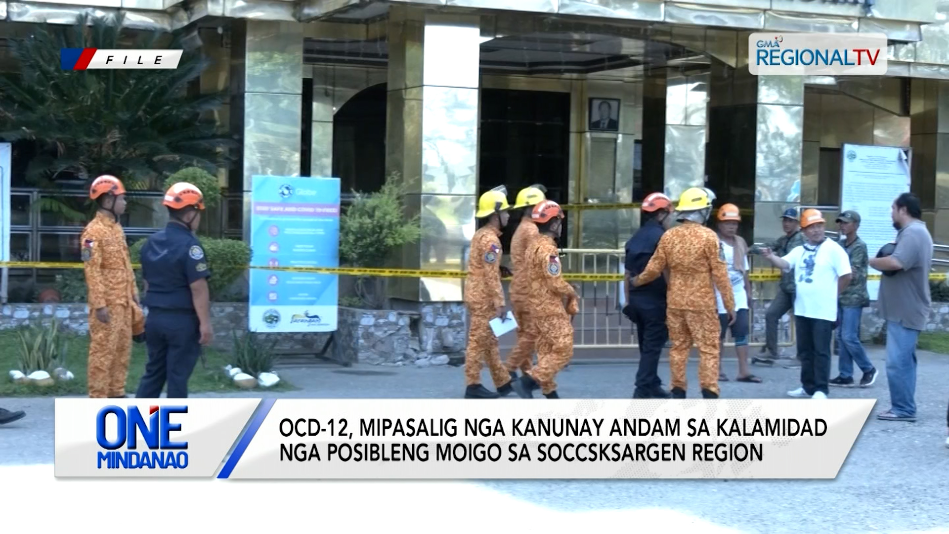 OCD-12, mipasalig nga kanunay andam sa kalamidad nga posibleng moigo