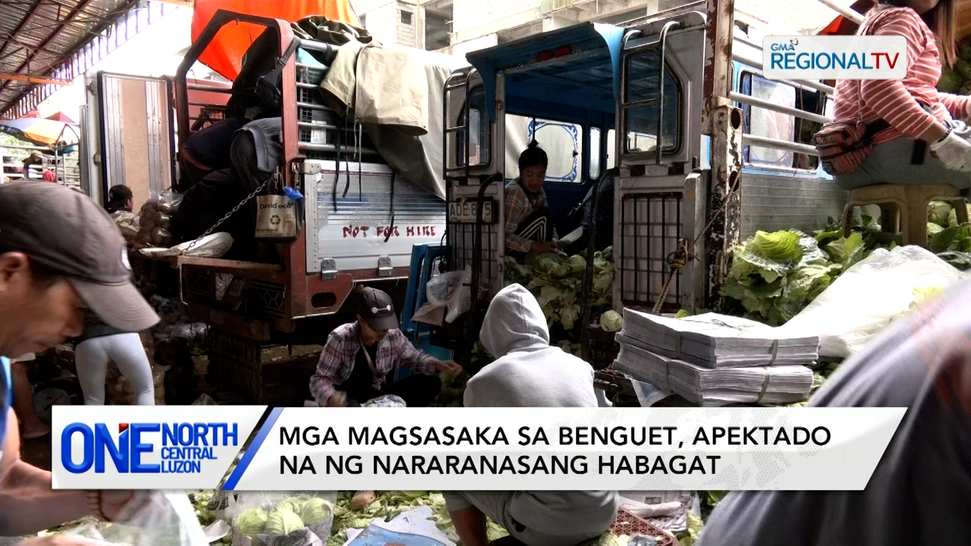 Mga magsasaka sa Benguet, apektado na ng nararanasang habagat