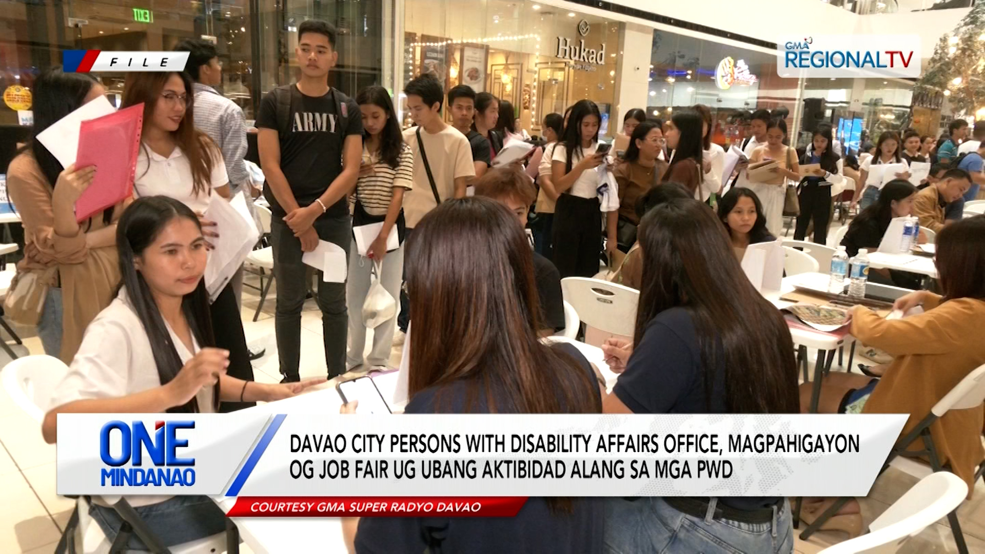 Davao City Persons with Disability Affairs Office, magpahigayon og job fair | One Mindanao