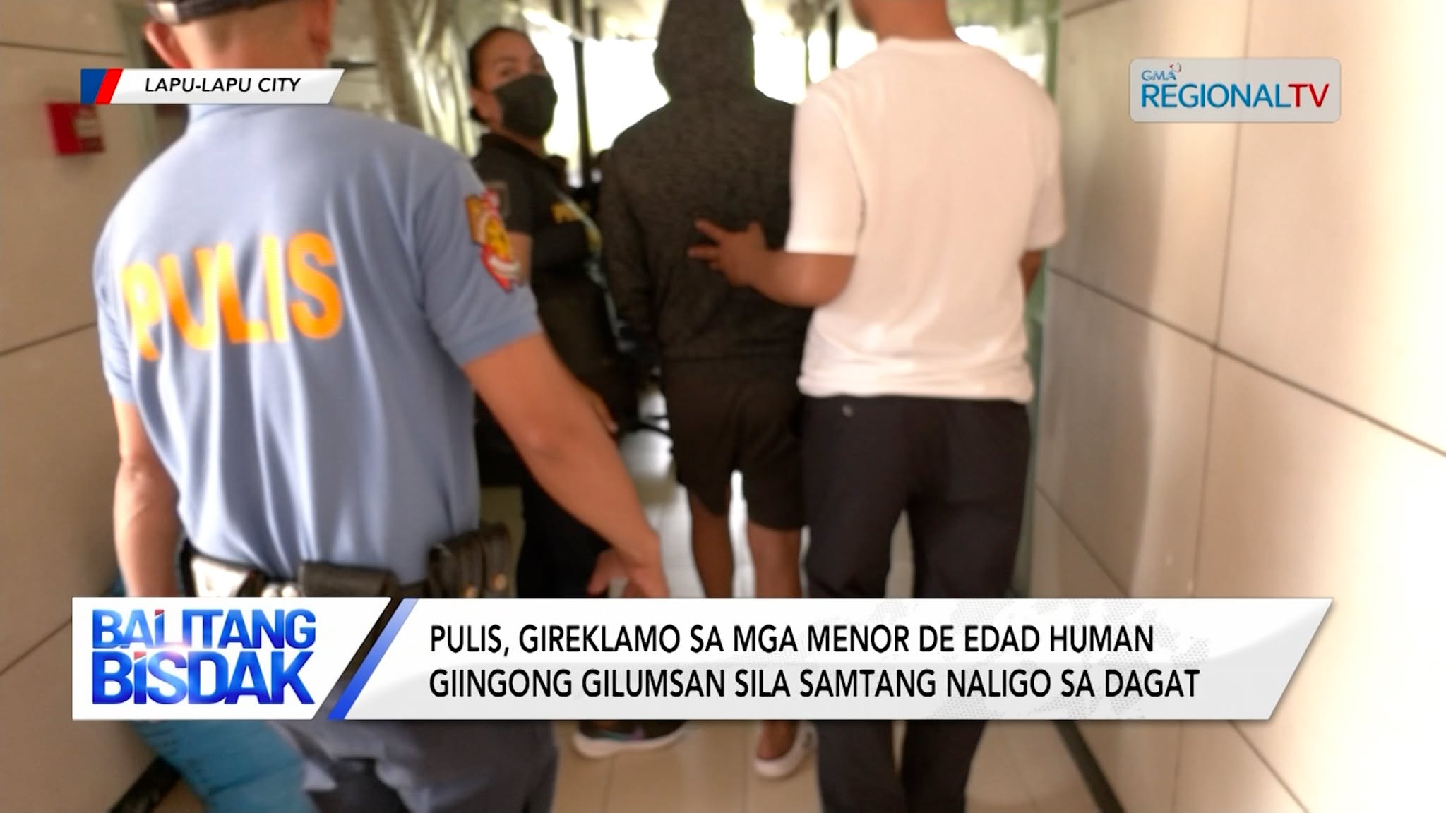 Pulis, gireklamo human giingong nanglumos og mga menor de edad sa dagat | Balitang Bisdak