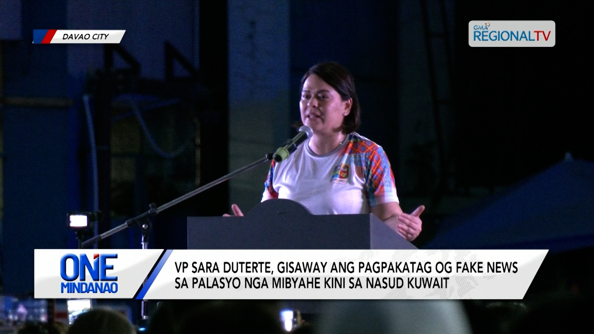 Kinahanglan respituhon ang desisyon sa senado sumala ni VP Sara Duterte | One Mindanao