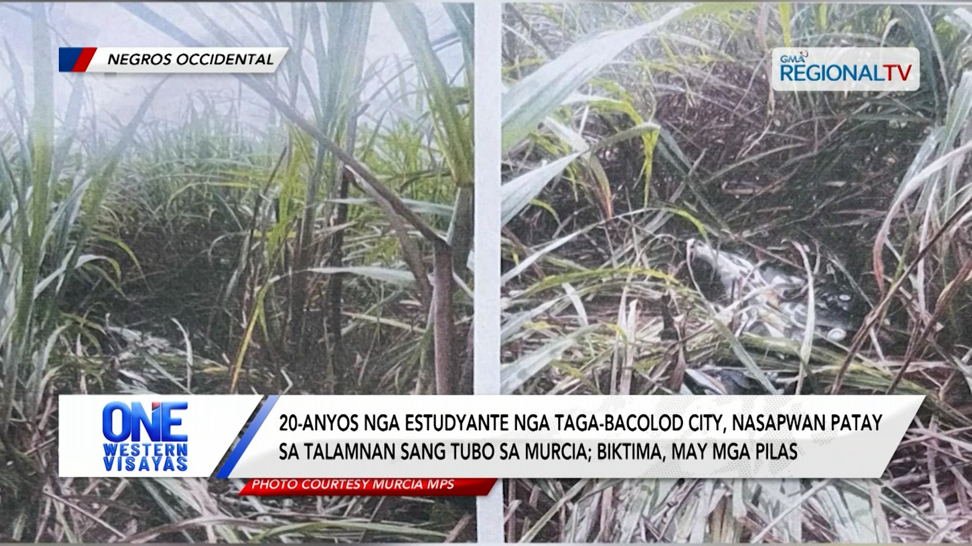 20-anyos nga estudyante nga taga-Bacolod City, nasapwan sa katubuhan sa Murcia | One Western Visayas