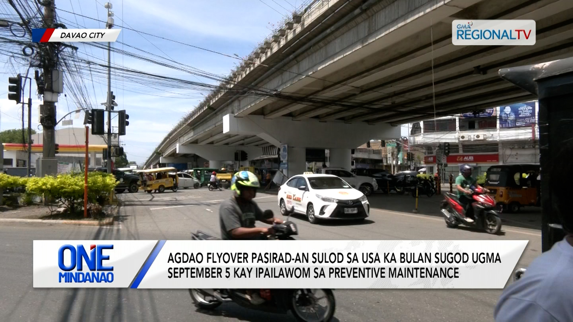 Agdao flyover sa Davao City, sirad-an sulod sa usa ka bulan | One Mindanao