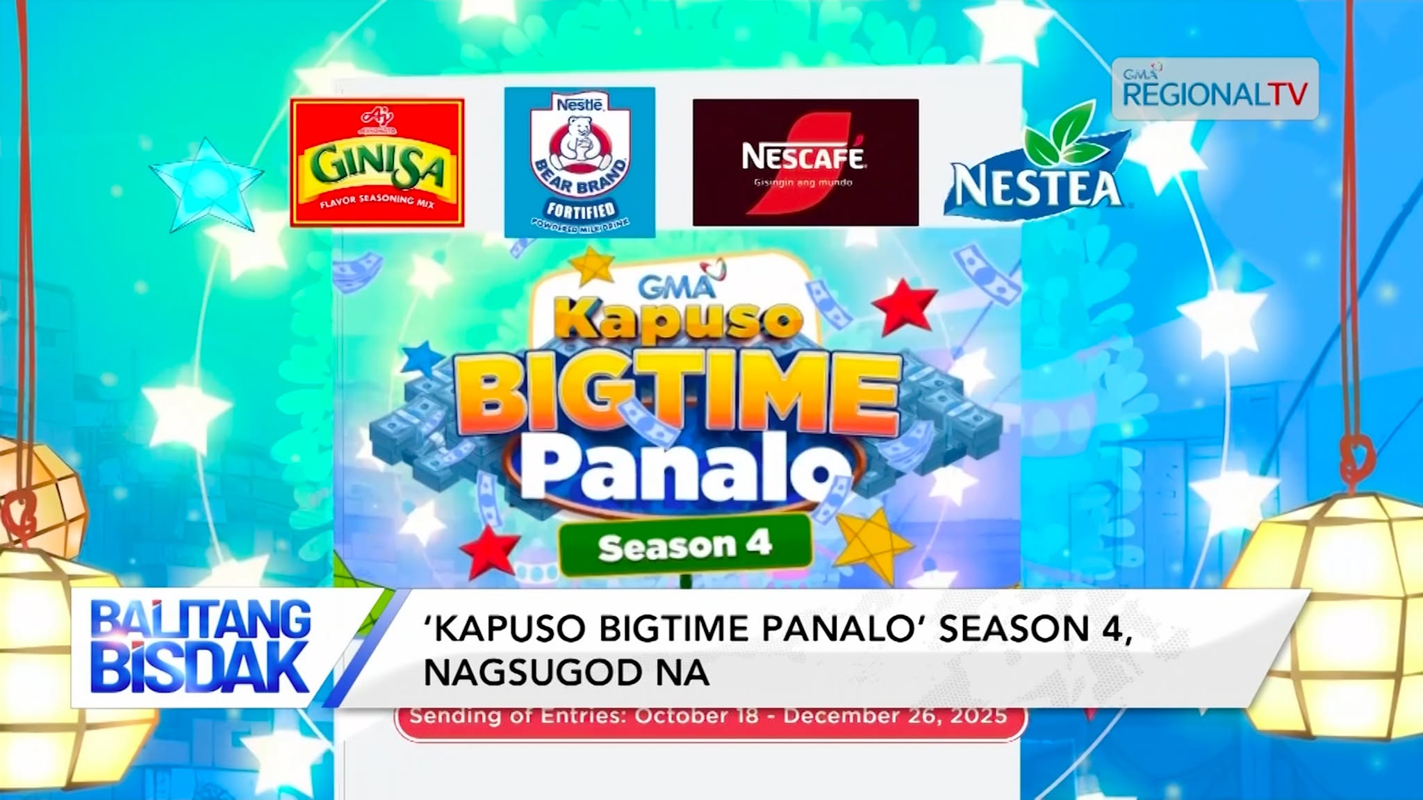 ‘Kapuso Bigtime Panalo’ Season 4, Nagpadayon | Balitang Bisdak
