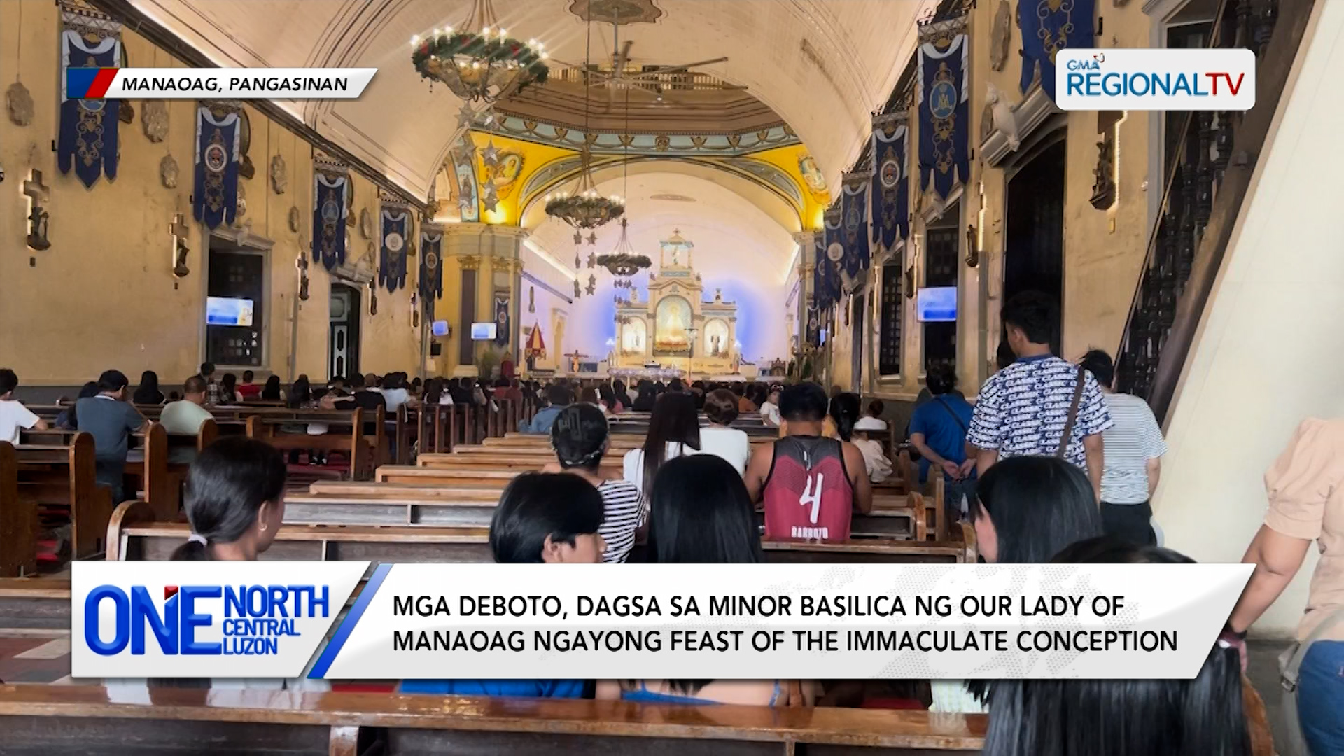 Mga deboto, dagsa ngayong Feast of the Immaculate Conception | One North Central Luzon