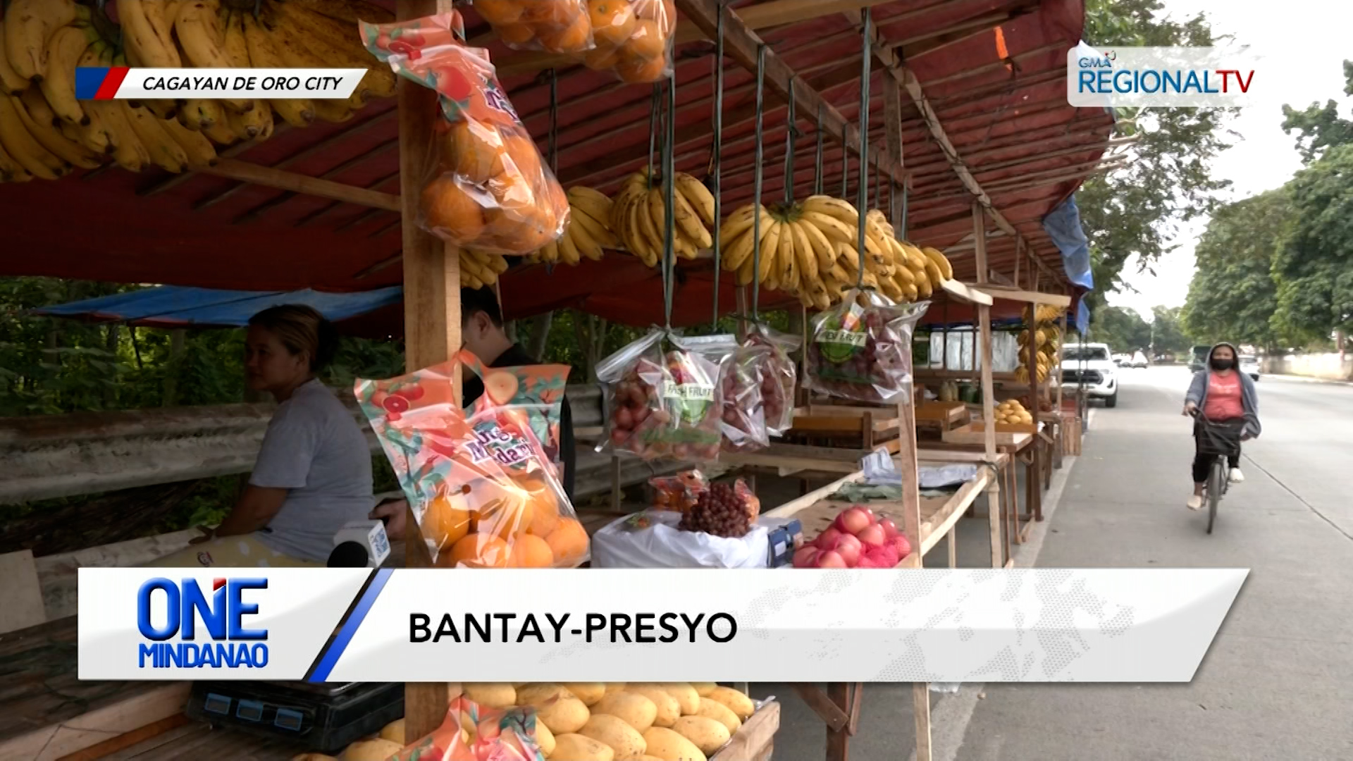 Fruit vendors giplastar sa Cagayan de Oro City aron makapamaligya og prutas | One Mindanao