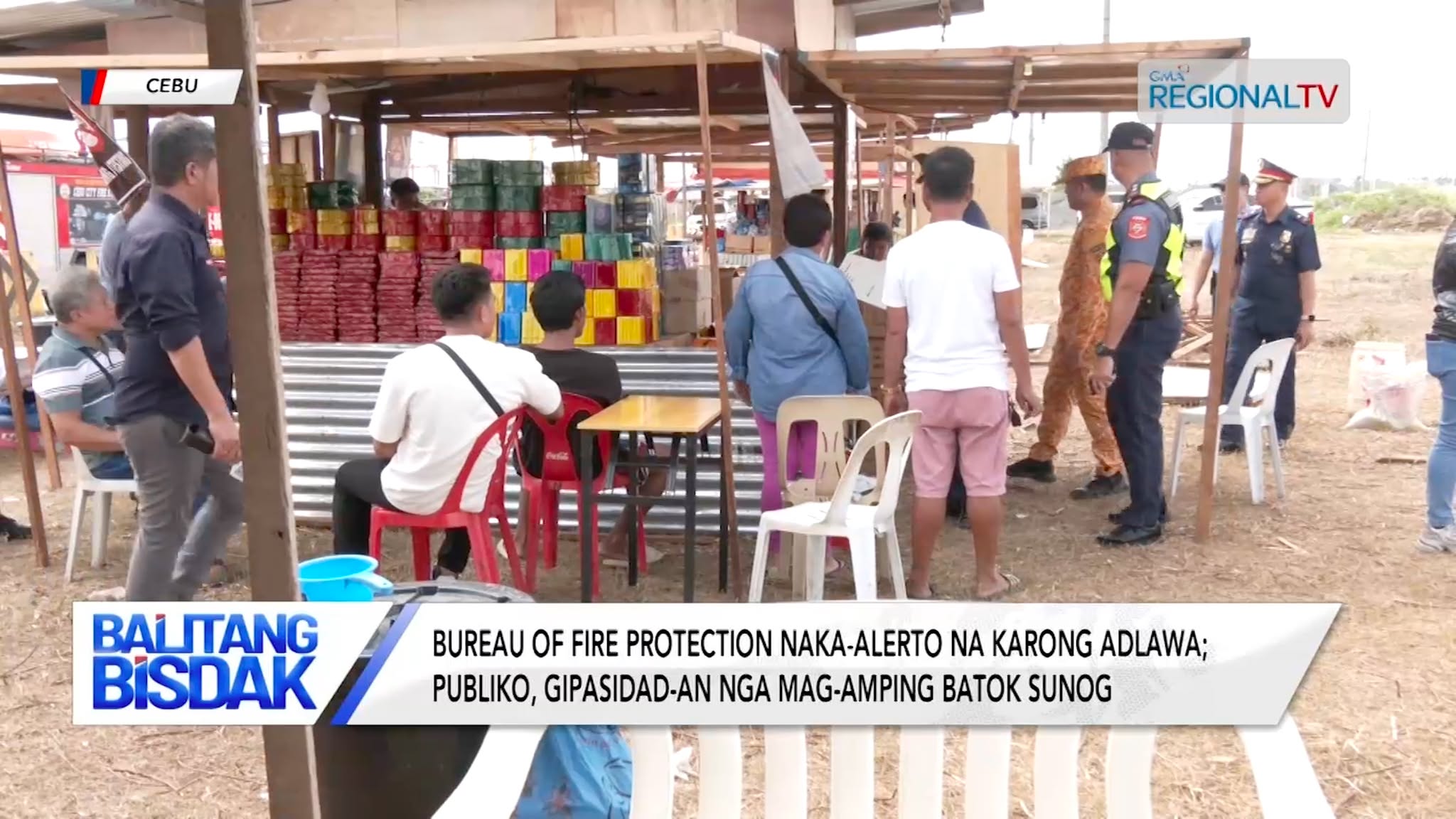 BFP, naka-alerto na subay sa Pasko ug Bag-ong Tuig | Balitang Bisdak