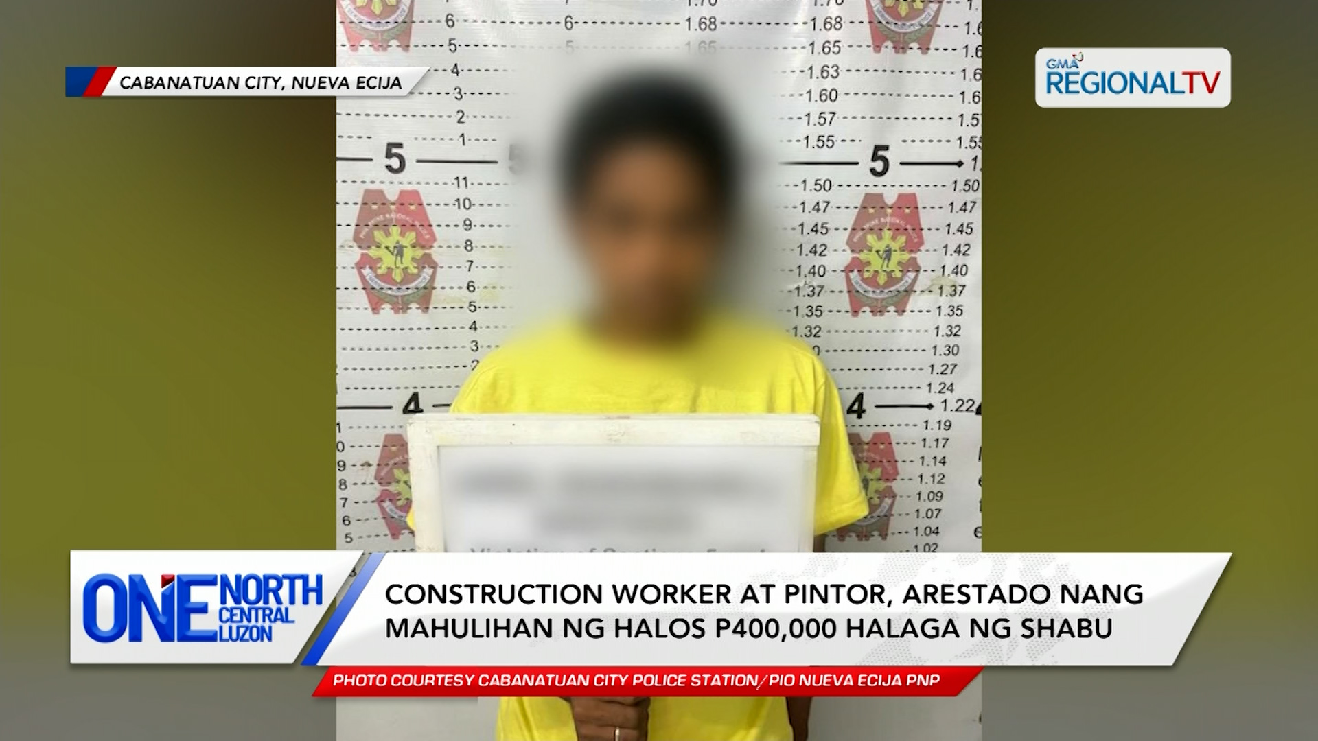 Construction worker at pintor, arestado nang mahulihan ng shabu | One North Central Luzon