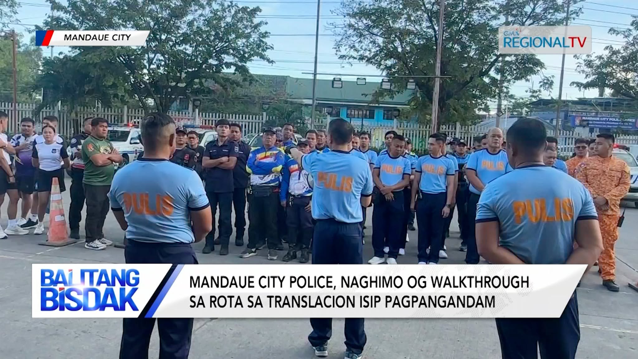 Mandaue City Police, Naghimo og Walkthrough sa Rota sa Traslacion | Balitang Bisdak